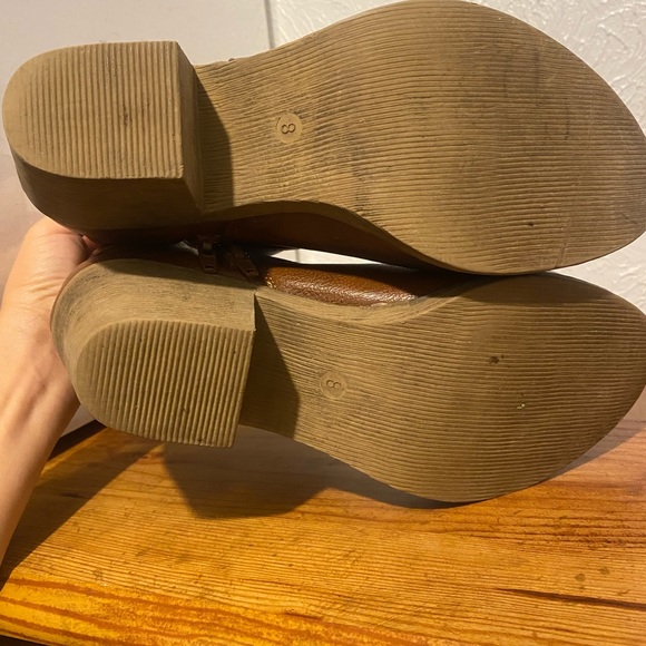 Brown Ankle Boots with Heel - Picture 5 of 6